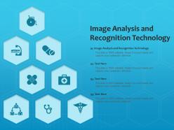 Image analysis and recognition technology ppt powerpoint presentation professional template