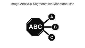 Image Analysis Segmentation Monotone Icon In Powerpoint Pptx Png And Editable Eps Format