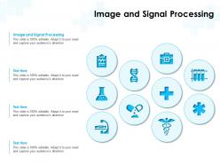 Image and signal processing ppt powerpoint presentation icon design ideas