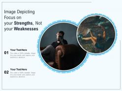 Image depicting focus on your strengths not your weaknesses