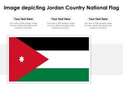 Image depicting jordan country national flag