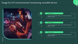 Image For IOT Environmental Monitoring Wearable Device