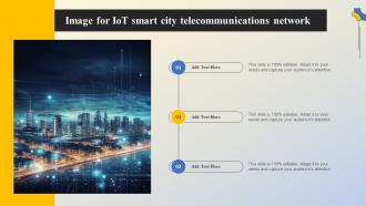 Image For IoT Smart City Telecommunications Network