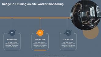 Image IoT Mining On Site Worker Monitoring