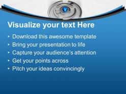 Image of blue ball in labyrinth powerpoint templates ppt themes and graphics 0213