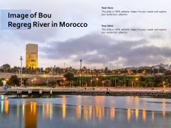Image of bou regreg river in morocco
