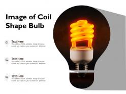 Image of coil shape bulb