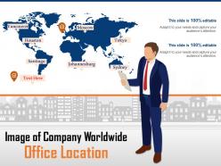 Image of company worldwide office location