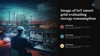 Image Of IOT Smart Grid Evaluating Energy Consumption