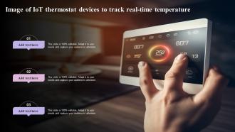 Image Of Iot Thermostat Devices To Track Real Time Temperature