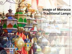 Image of morocco traditional lamps