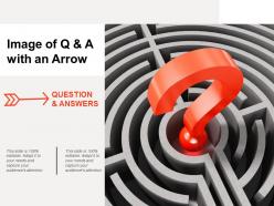 Image of q and a with an arrow