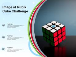Image of rubik cube challenge