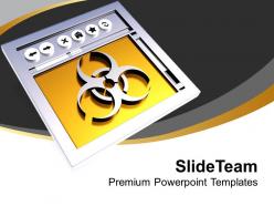 Image of virus concept in 3d style powerpoint templates ppt themes and graphics 0213