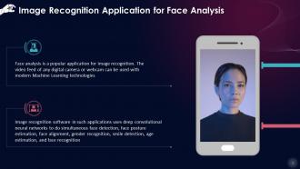 Image Recognition Application For Face Analysis Training Ppt