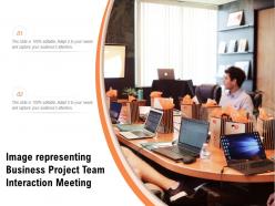 Image representing business project team interaction meeting