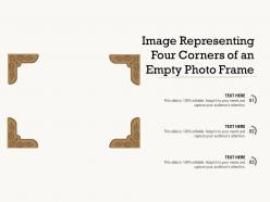 Image representing four corners of an empty photo frame
