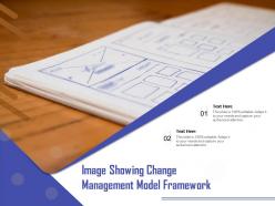 Image showing change management model framework