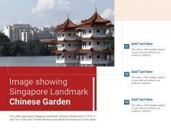 Image showing singapore landmark chinese garden powerpoint presentation ppt template