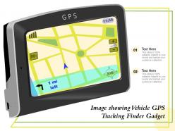 Image showing vehicle gps tracking finder gadget