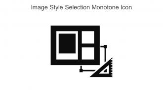 Image Style Selection Monotone Icon In Powerpoint Pptx Png And Editable Eps Format