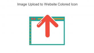 Image Upload To Website Colored Icon In Powerpoint Pptx Png And Editable Eps Format
