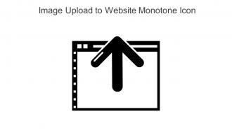 Image Upload To Website Monotone Icon In Powerpoint Pptx Png And Editable Eps Format
