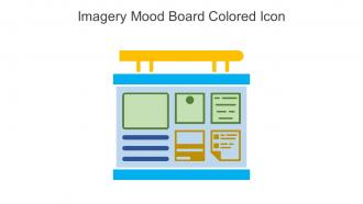 Imagery Mood Board Colored Icon In Powerpoint Pptx Png And Editable Eps Format