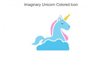 Imaginary Unicorn Colored Icon In Powerpoint Pptx Png And Editable Eps Format