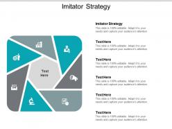 Imitator strategy ppt powerpoint presentation styles format ideas cpb