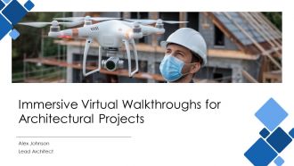 Immersive Virtual Walkthroughs For Architectural Projects PPT Demonstration AT