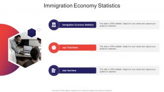 Immigration Economy Statistics In Powerpoint And Google Slides Cpb