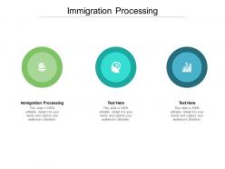 Immigration processing ppt powerpoint presentation infographic template graphics cpb