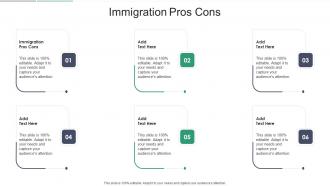 Immigration Pros Cons In Powerpoint And Google Slides Cpb