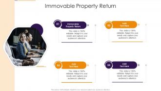 Immovable Property Return In Powerpoint And Google Slides Cpb