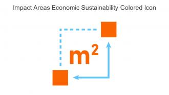 Impact Areas Economic Sustainability Colored Icon In Powerpoint Pptx Png And Editable Eps Format