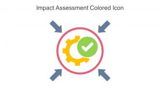 Impact Assessment Colored Icon In Powerpoint Pptx Png And Editable Eps Format