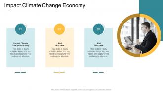 Impact Climate Change Economy In Powerpoint And Google Slides Cpb