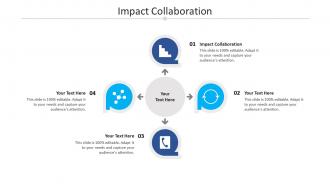 Impact collaboration ppt powerpoint presentation gallery slides cpb