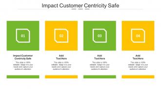 Impact Customer Centricity Safe In Powerpoint And Google Slides Cpb