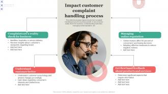 Impact Customer Complaint Handling Process
