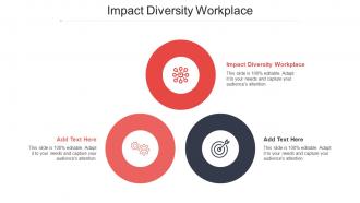 Impact Diversity Workplace Ppt Powerpoint Presentation Infographics Cpb