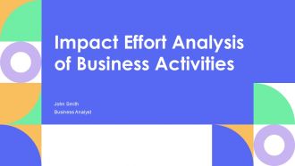 Impact Effort Analysis Of Business Activities PPT Designs AT Impact Effort Analysis Of Business Activities PPT Designs AT