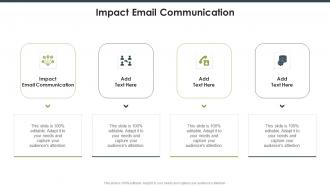 Impact Email Communication In Powerpoint And Google Slides Cpb