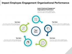 Impact employee engagement organizational performance ppt powerpoint presentation icon graphic cpb