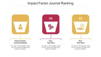 Impact factor journal ranking ppt powerpoint presentation show cpb