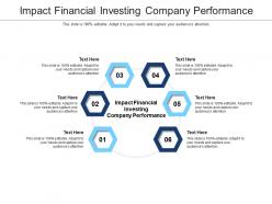 Impact financial investing company performance ppt powerpoint image cpb