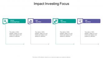 Impact Investing Focus In Powerpoint And Google Slides Cpb
