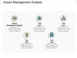 Impact management analysis ppt powerpoint presentation guide cpb