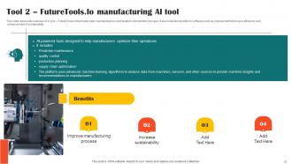 Impact Of AI Tools In Industrial Processes Powerpoint Presentation Slides AI CD V Unique Compatible